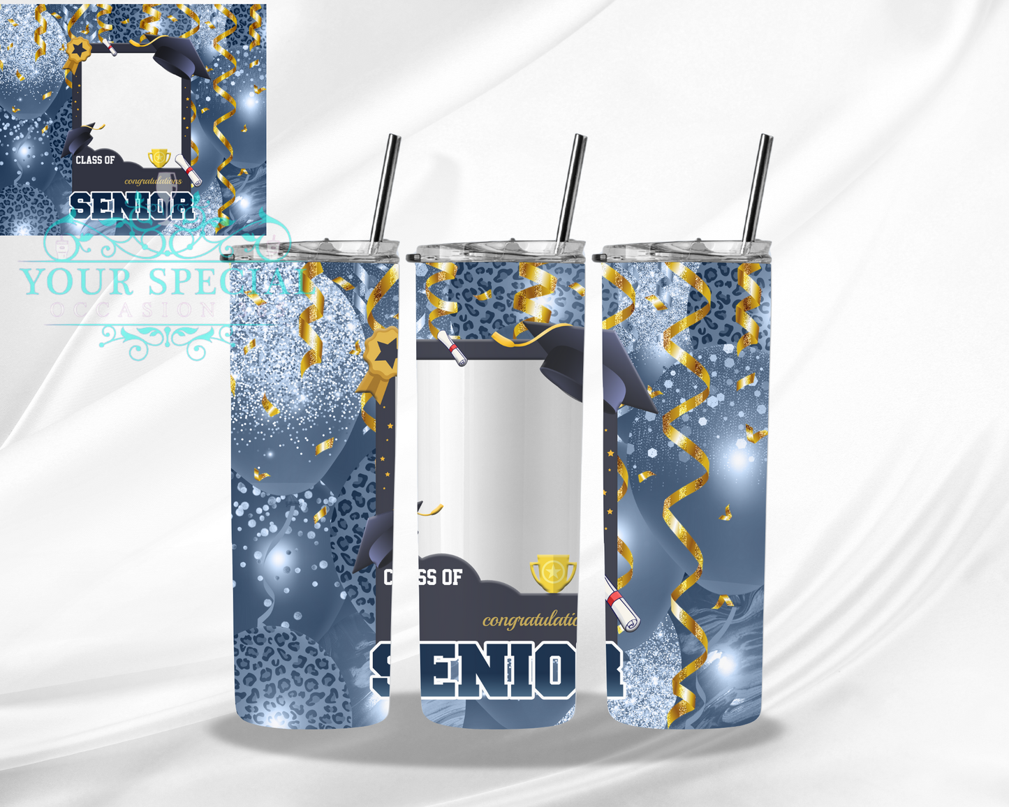 Sublimation Graduating Senior Tumblers