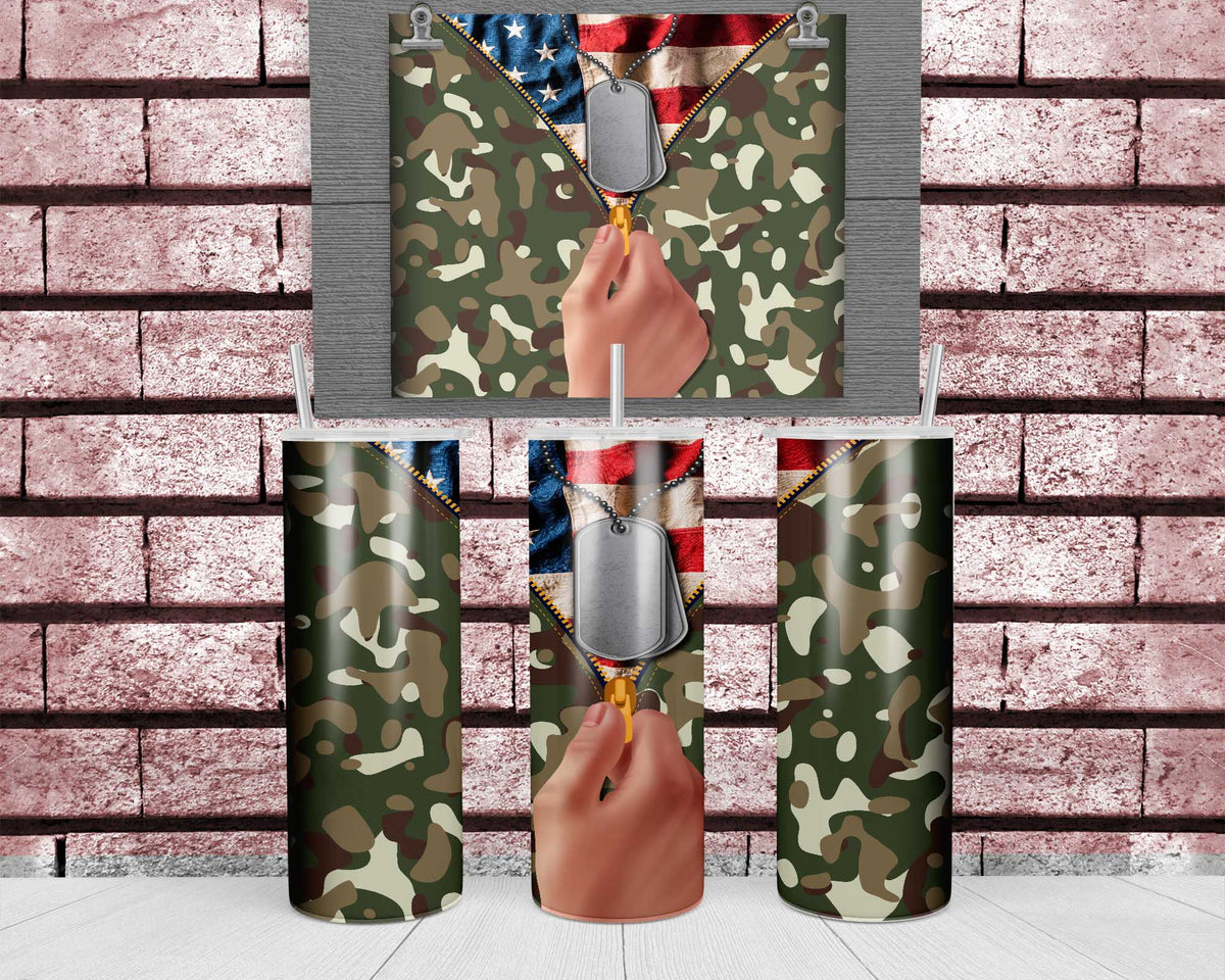 20 oz. Military Sublimation Tumblers