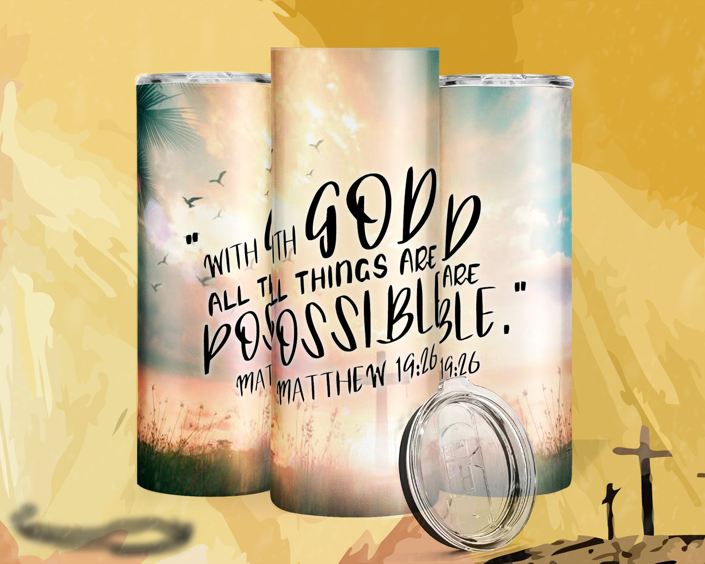 Christian Sublimation Tumblers