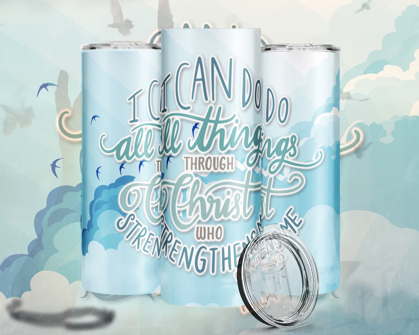 Christian Sublimation Tumblers
