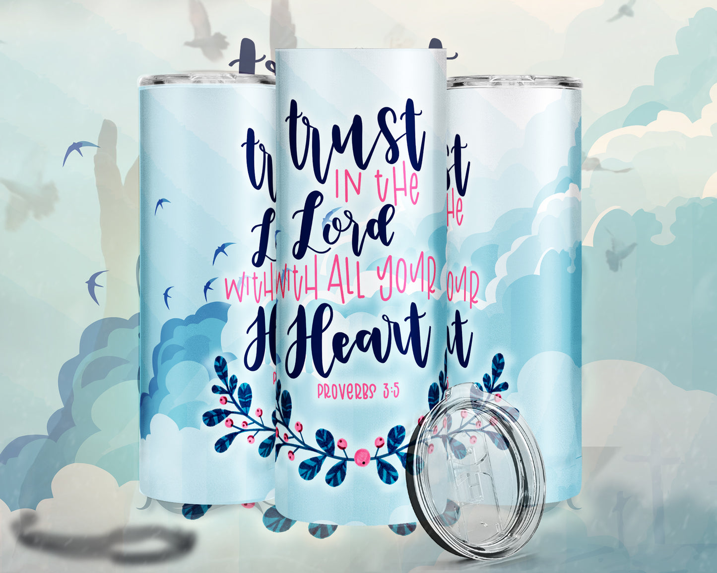 Christian Sublimation Tumblers