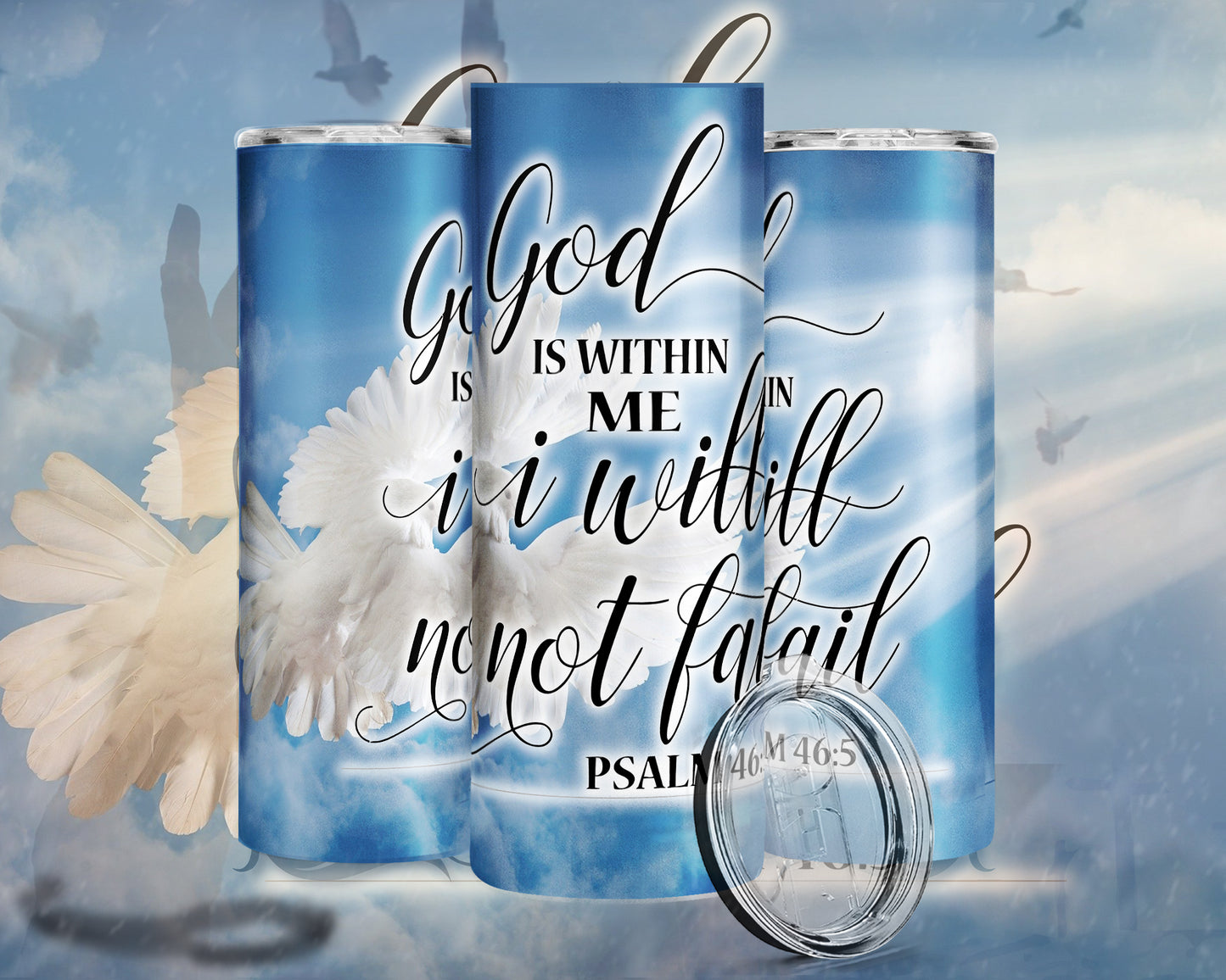 Christian Sublimation Tumblers