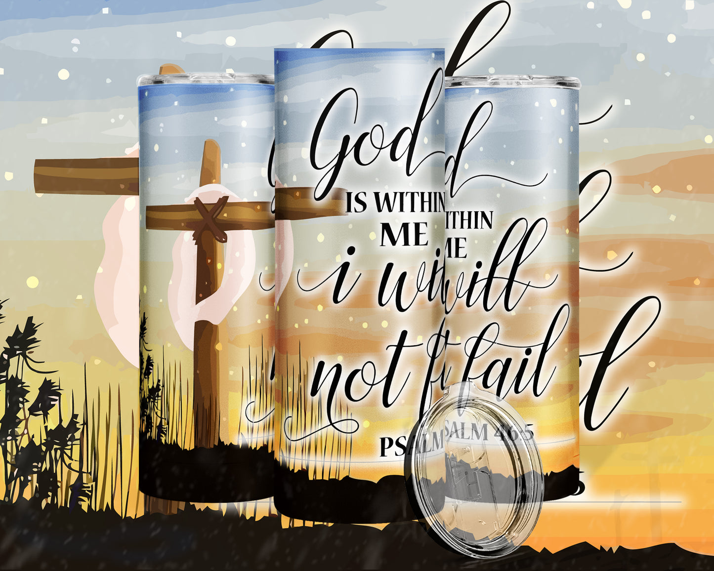 Christian Sublimation Tumblers