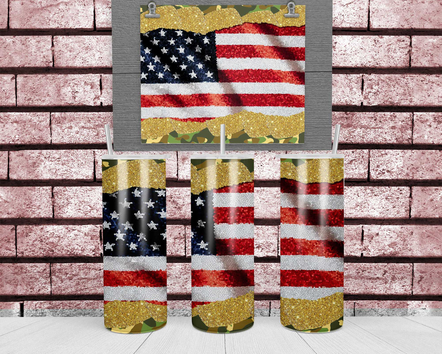 20 oz. Military Sublimation Tumblers