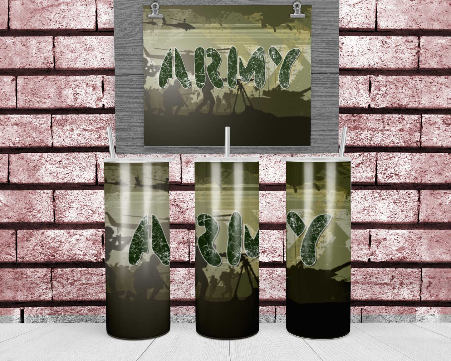 20 oz. Military Sublimation Tumblers
