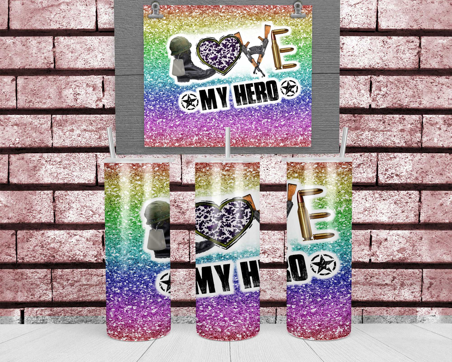 20 oz. Military Sublimation Tumblers