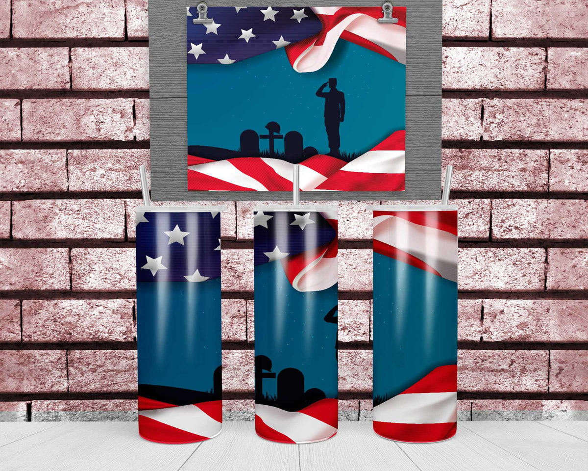 20 oz. Military Sublimation Tumblers