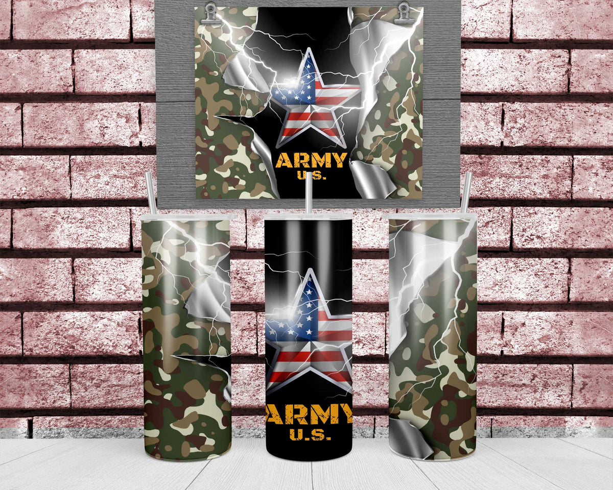 20 oz. Military Sublimation Tumblers