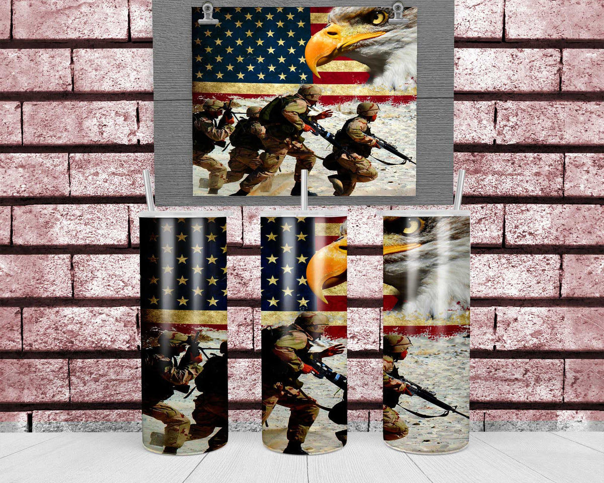 20 oz. Military Sublimation Tumblers