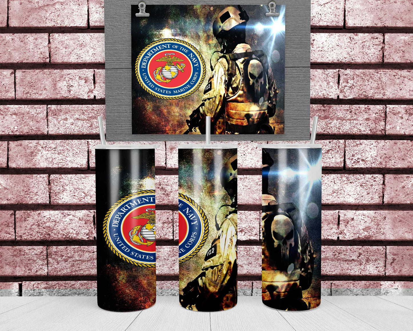 20 oz. Military Sublimation Tumblers