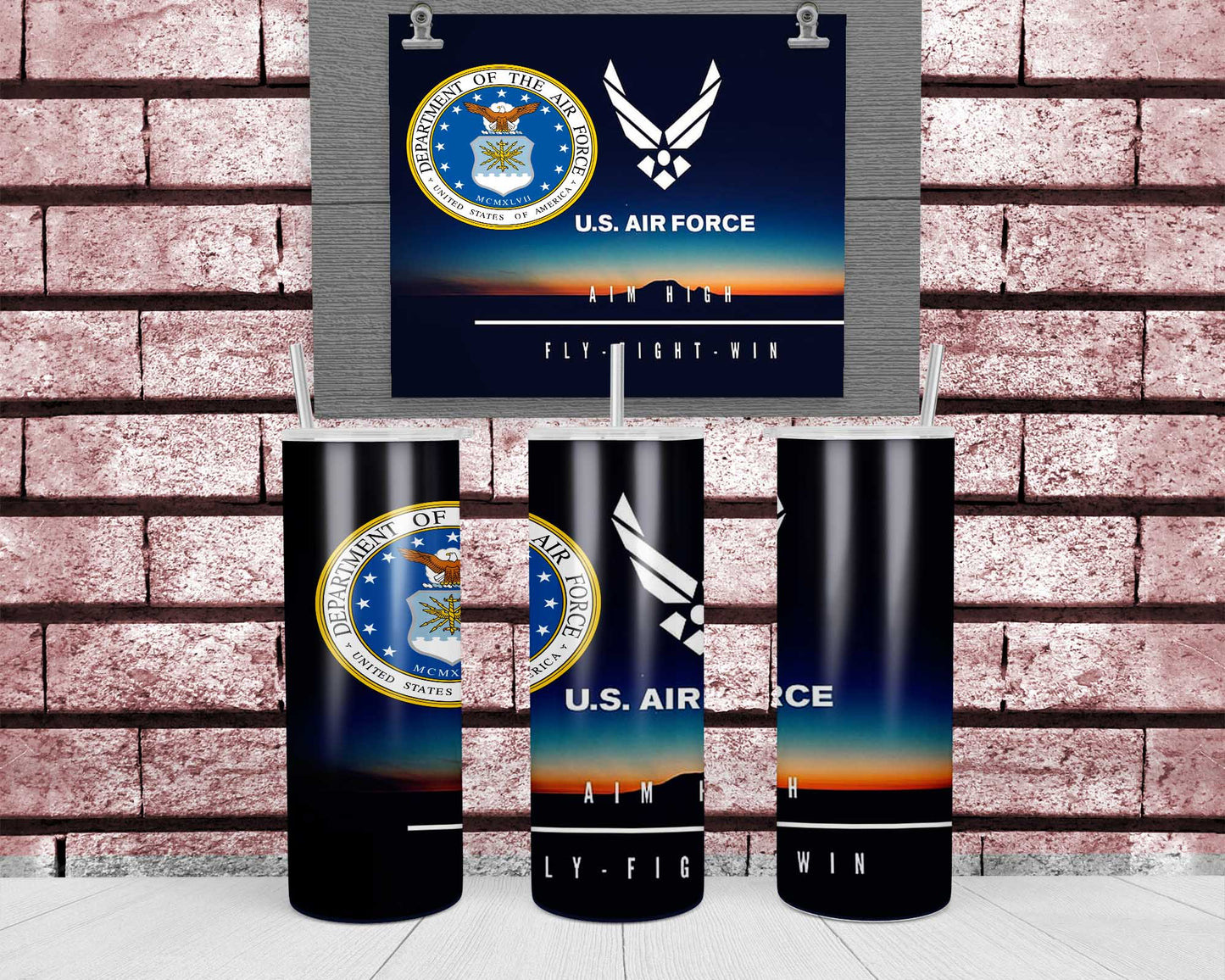 20 oz. Military Sublimation Tumblers