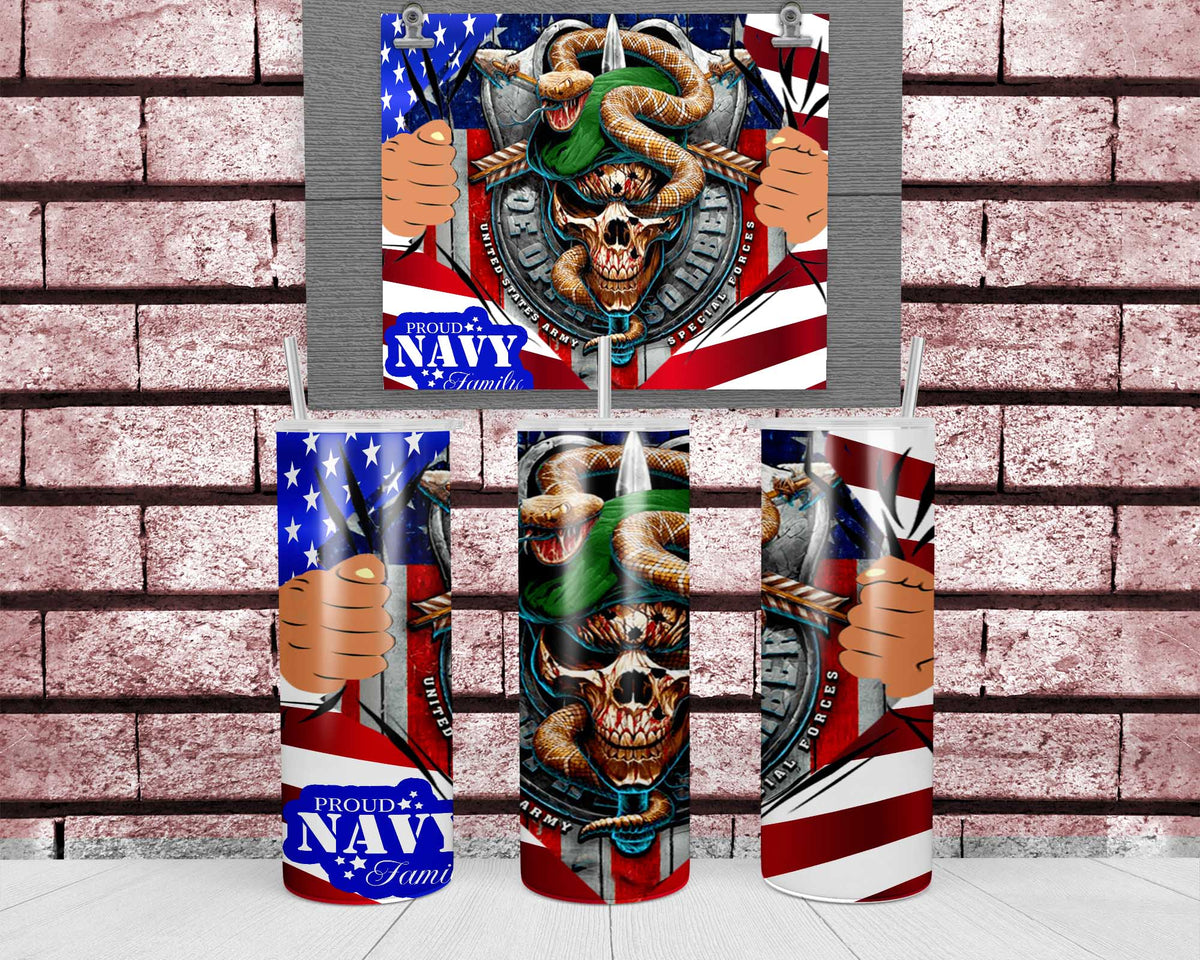 20 oz. Military Sublimation Tumblers