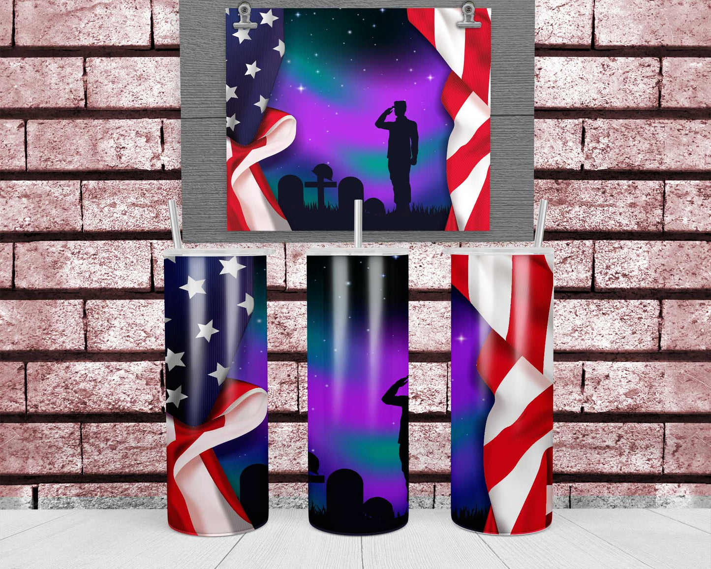 20 oz. Military Sublimation Tumblers