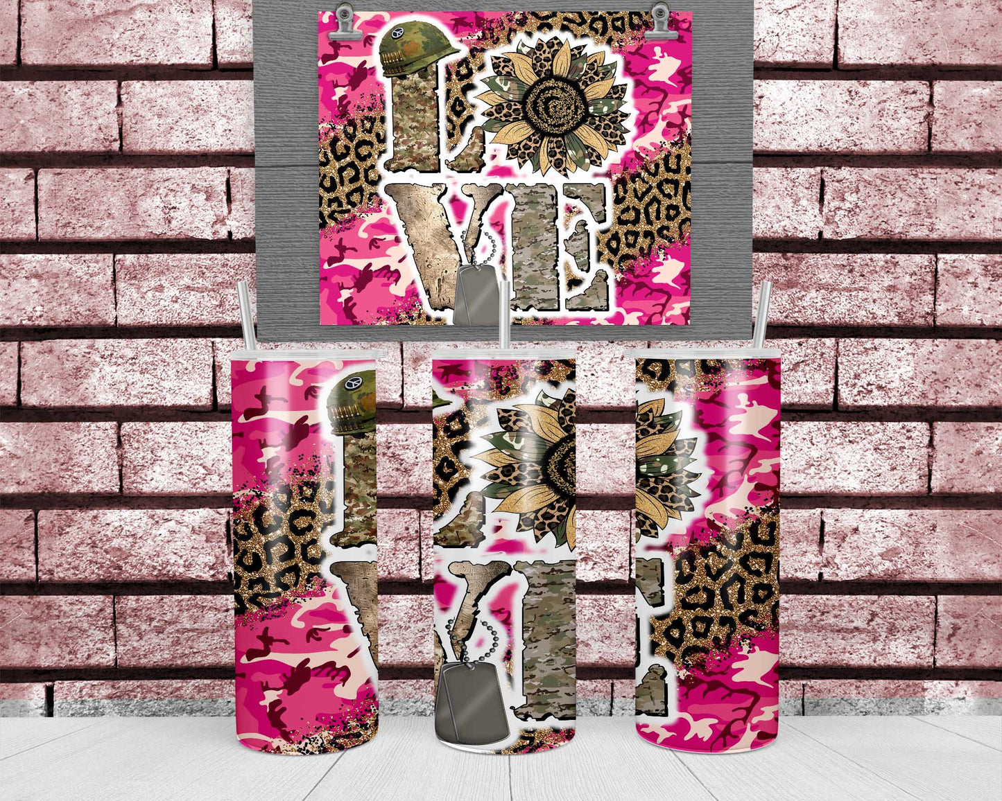 20 oz. Military Sublimation Tumblers