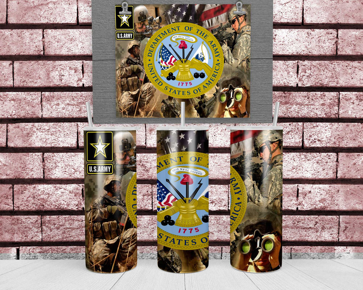 20 oz. Military Sublimation Tumblers
