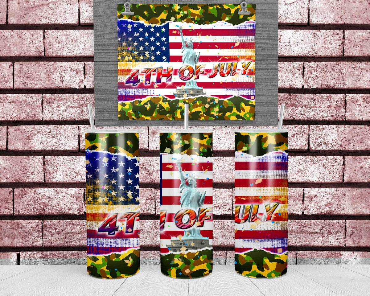 20 oz. Military Sublimation Tumblers