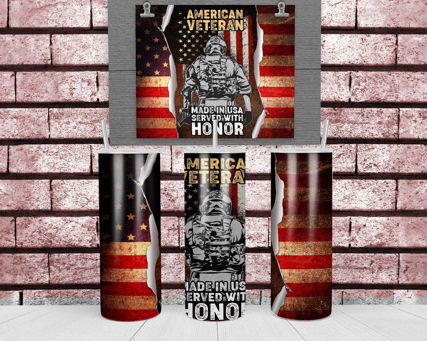 20 oz. Military Sublimation Tumblers