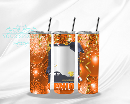 Sublimation Graduating Senior Tumblers