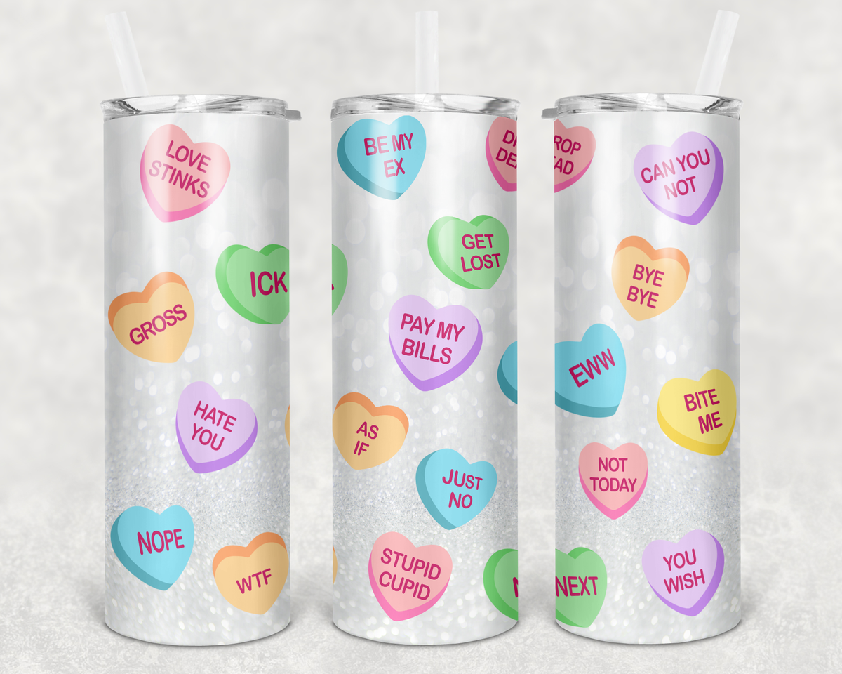 Valentine's Day Sublimation Tumblers