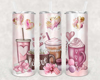 Valentine's Day Sublimation Tumblers