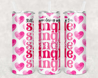 Valentine's Day Sublimation Tumblers